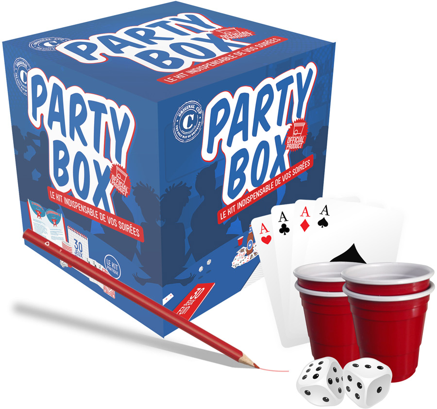 Party Box - 30 jeux de soirée – ORIGINAL CUP