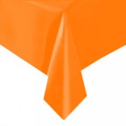 Nappe Unie Orange - Plastique