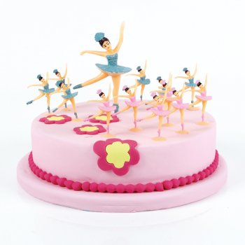 Kit De Dcoration Gteau d Anniversaire Ballerine 
