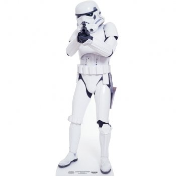 Silhouette Gante Carton Star Wars Stormtrooper (183 cm) 
