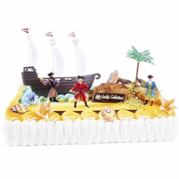 Kit de dcoration Gteau Pirates 