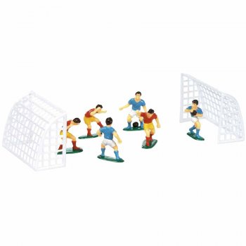 Figurines Footballeurs avec Buts 