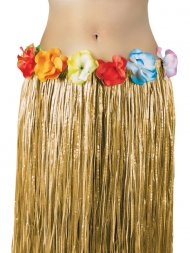 Jupe Tahitienne avec fleurs