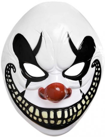 Masque Clown Malfique PVC 