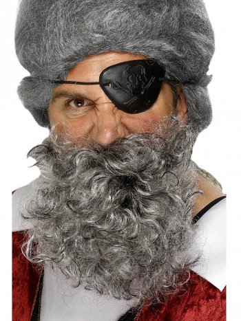 Barbe grisonnante de Pirate 