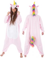 Dguisement Kigurumi Licorne Rose Taille Unique