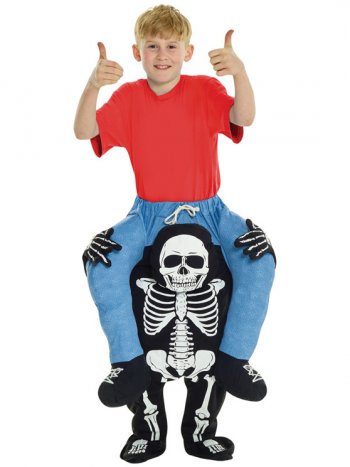 Dguisement  Dos de Squelette Enfant Taille unique 