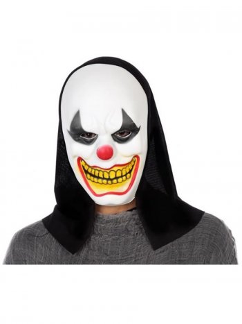 Masque Cagoule Clown Diabolique 