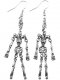 Paire de Boucles d'oreilles Squelette images:#2