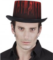 Chapeau Halloween Coulures de Sang