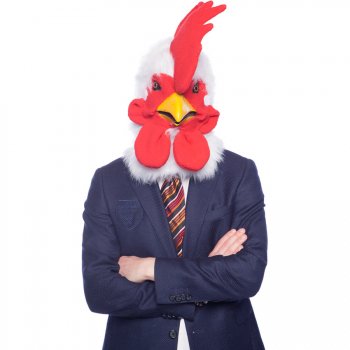 Masque Intgral Coq Mchoire Mobile (Luxe) 