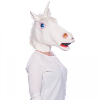 Masque Intgral Licorne en Latex 