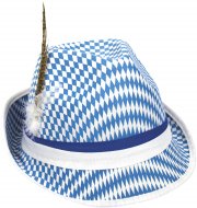 Chapeau Bavarois Bleu/Blanc