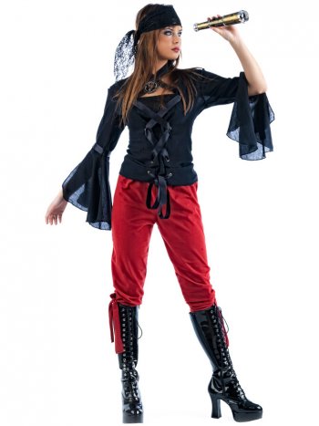 Dguisement de Pirate Gothique Femme 