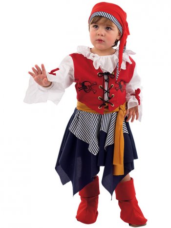 Dguisement de Petite Pirate fille 