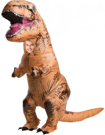 Déguisement Dino Gonflable T-Rex Taille Unique 