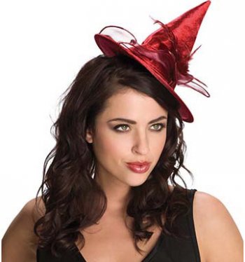 Mini Chapeau Sorcire Rouge 