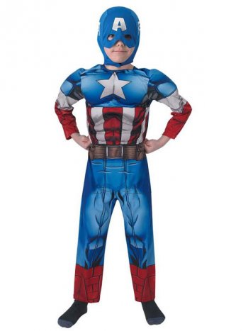 Déguisement de Captain America Avengers Assemble Luxe 