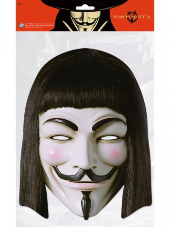Masque V pour Vendetta - Carton 