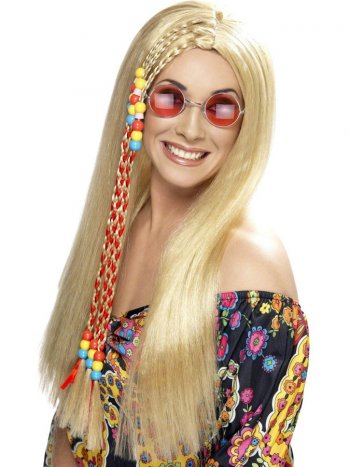 Perruque Hippie Blonde 