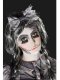 Kit de Maquillage, Tatouage et Faux cils Halloween Doll images:#0