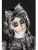 Kit de Maquillage, Tatouage et Faux cils Halloween Doll. n1