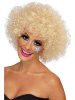 Perruque Afro funky blonde 70 s. n1