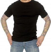 Manches de bras tatous
