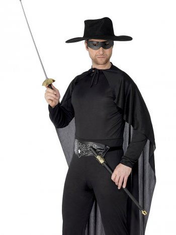 Kit pe et masque Zorro pour 2 