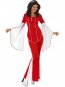 Dguisement Disco rouge femme 70's