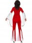 Dguisement Disco rouge femme 70's