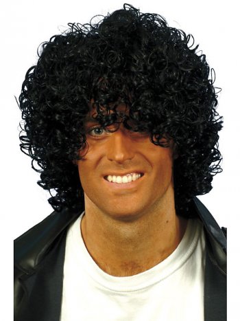 Perruque Afro effet Mouill 80 s 