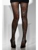 Collants Noirs Toile d Araigne Blanche. n3