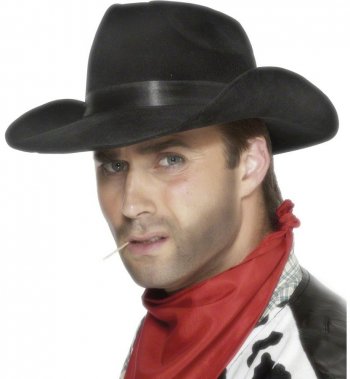 Chapeau Western Cowboy Noir 