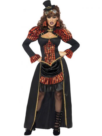 Dguisement de Vampiresse Victorienne Steampunk 