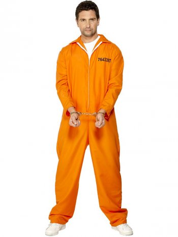 Dguisement de Prisonnier Orange 