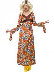 Robe longue Hippie femme 70's