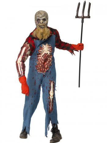 Dguisement de Paysan Zombie Taille L 