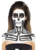 Kit Maquillage Latex Squelette Noir et Blanc. n1