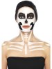 Kit Maquillage Latex Squelette Noir et Blanc. n3