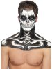 Kit Maquillage Latex Squelette Noir et Blanc. n7