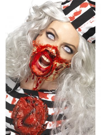 Kit Maquillage Latex Zombie Horreur 