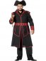 Dguisement Manteau Pirate Noir et Rouge Taille 48