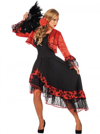 Dguisement Flamenco Carmen Luxe 