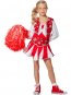 Dguisement Majorette Cheerleader Rouge