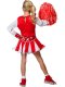 Déguisement Majorette Cheerleader Rouge images:#2