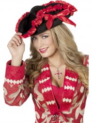 Set Chapeau Pirate Velours + Cache-oeil