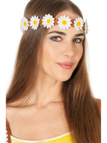 Bande de Cheveux Hippie Daisy 