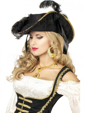 Chapeau Pirate Femme Luxe 