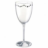 Verre  vin en plastique Argent